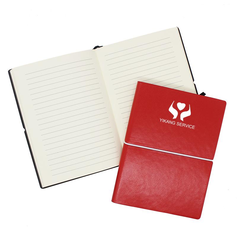 PU Business Notebook with Elastic Band One Dollar Only