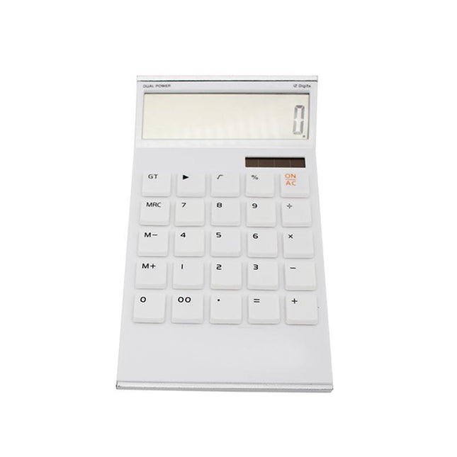 Office Calculator With White Buttons One Dollar Only