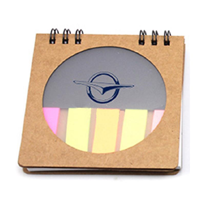 Notepad Set With Circle Cutout On Cover One Dollar Only
