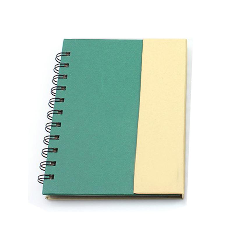 Large Notebook Set With Coloured Cover And Vertical Flap One Dollar Only