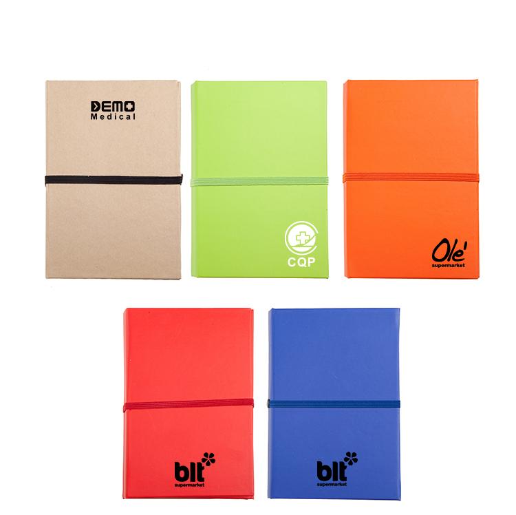 Multifunctional Eco-Friendly Notepad Set With Elastic Band Closure ...