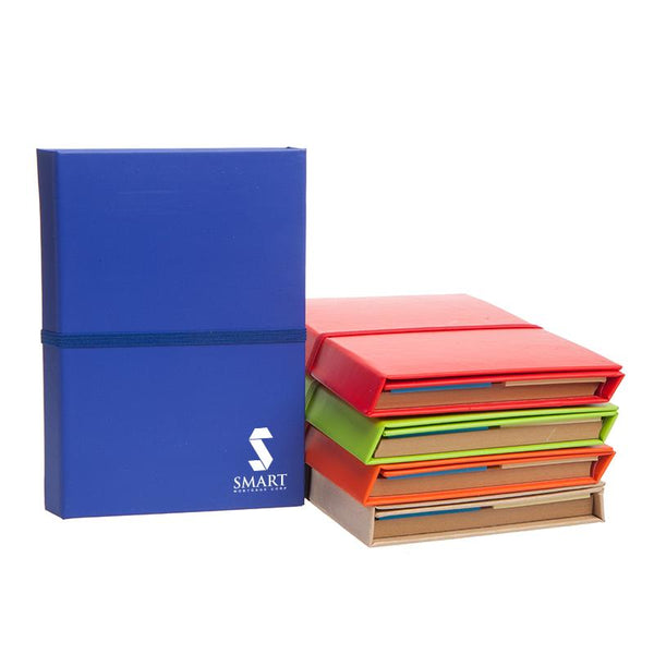 Multifunctional Eco-Friendly Notepad Set With Elastic Band Closure