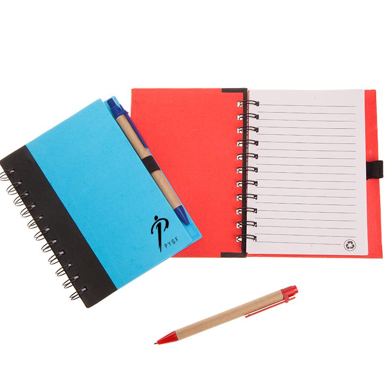 Eco-Friendly Notebook With Pen One Dollar Only