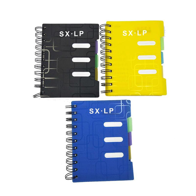 Office Spiral-Bound Notebook With Colourful Index Dividers One Dollar Only