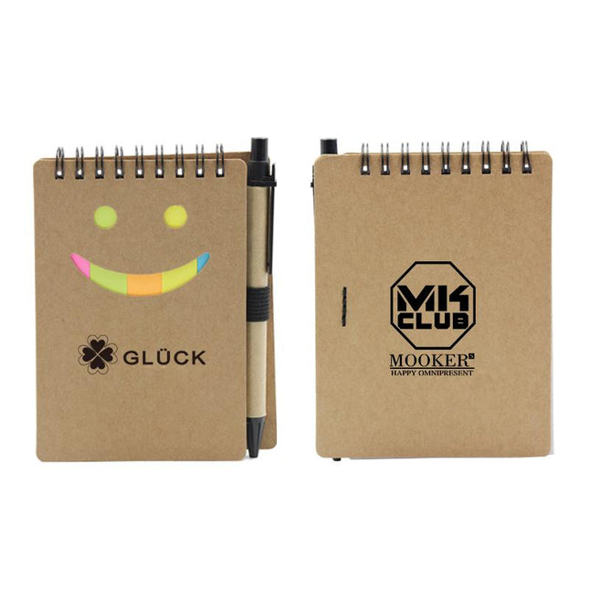 Smiley Face Design Notepad Set One Dollar Only