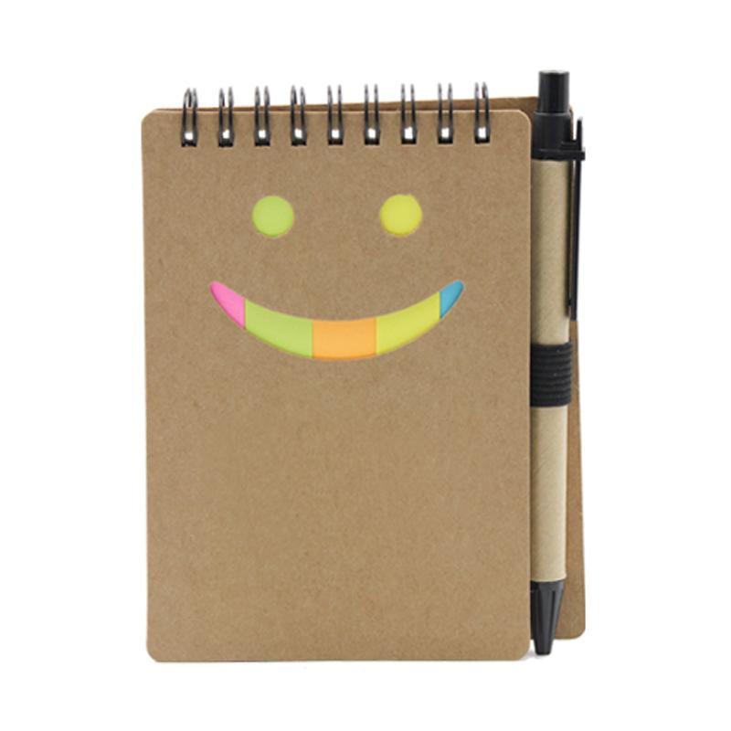 Smiley Face Design Notepad Set – One Dollar Only