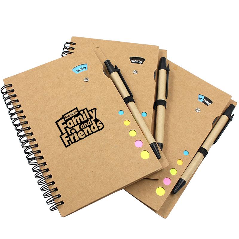 Multifunctional Notebook Set With Weekly Calendar One Dollar Only