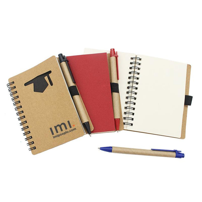 Notebook With Mortarboard Design On Cover One Dollar Only