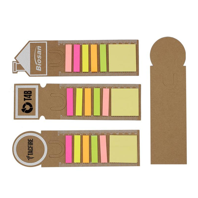 Sticky Notepad Set on Hanging Ruler One Dollar Only