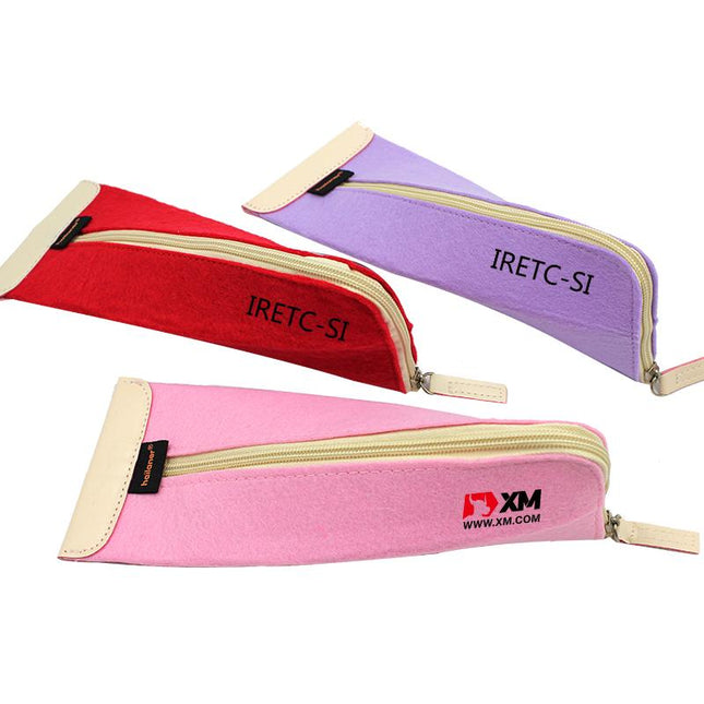 Triangular Felt Pencil Case IWG FC One Dollar Only