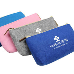 Candy-Coloured Felt Pencil Case One Dollar Only