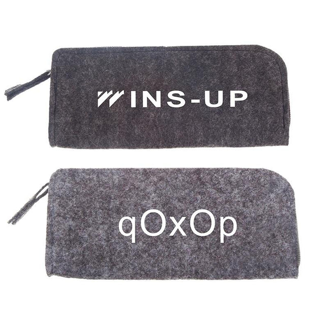 Zippered Felt Pencil Case IWG FC One Dollar Only