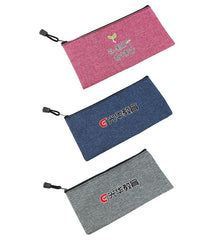 Small Fabric Zip Pencil Case IWG FC One Dollar Only