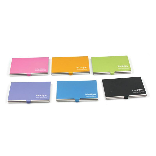 Coloured Metal Name Card Holder One Dollar Only