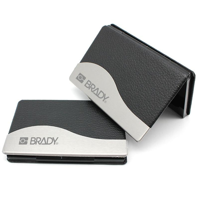 Metal Name Card Holder With Wavy Design One Dollar Only