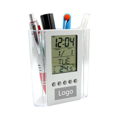 Electronic Calendar And Pen Holder One Dollar Only