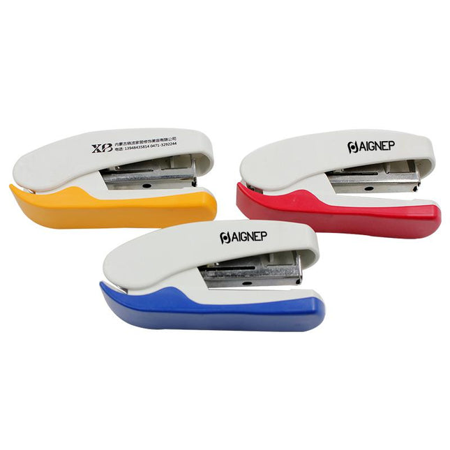 White Office Stapler With Coloured Base One Dollar Only