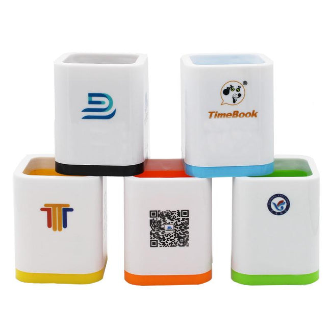 Multifunctional Square Plastic Pen Holder One Dollar Only