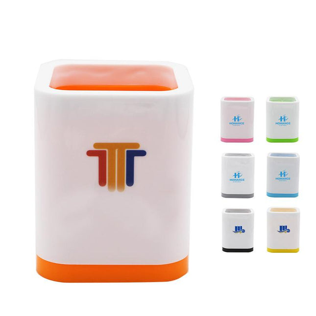 Multifunctional Square Plastic Pen Holder One Dollar Only