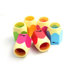 Cute Coloured Plastic Pen Holder One Dollar Only