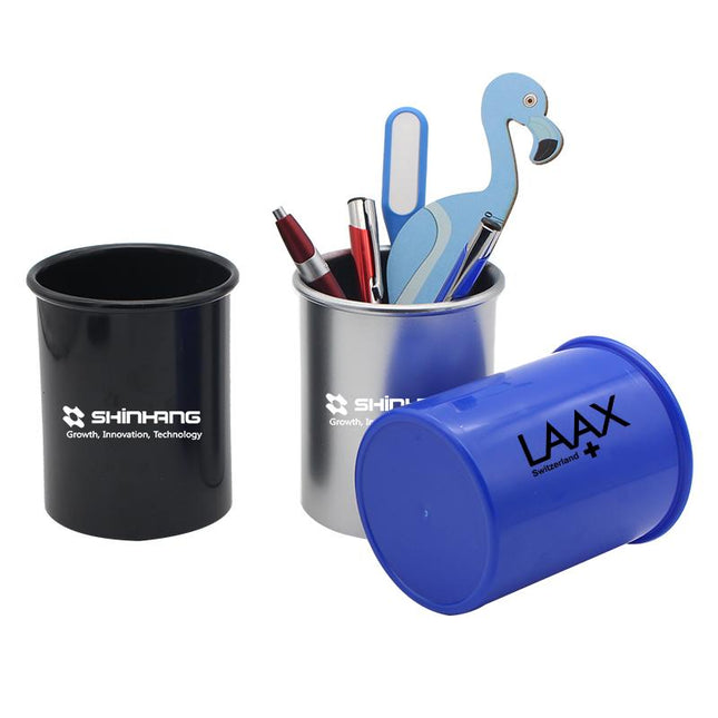 Round Plastic Pen Holder One Dollar Only
