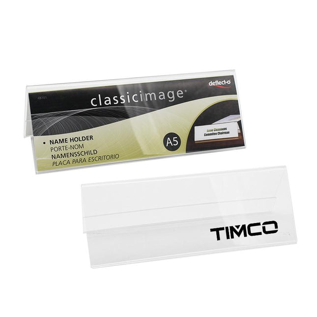 V-shaped Transparent Display Clip IWG FC One Dollar Only