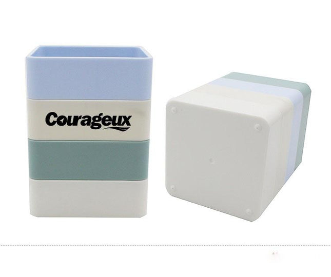 Pen Holder Made Of Stackable Square Compartments One Dollar Only