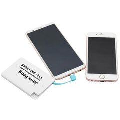 2500 Mah Card-Sized Power Bank One Dollar Only