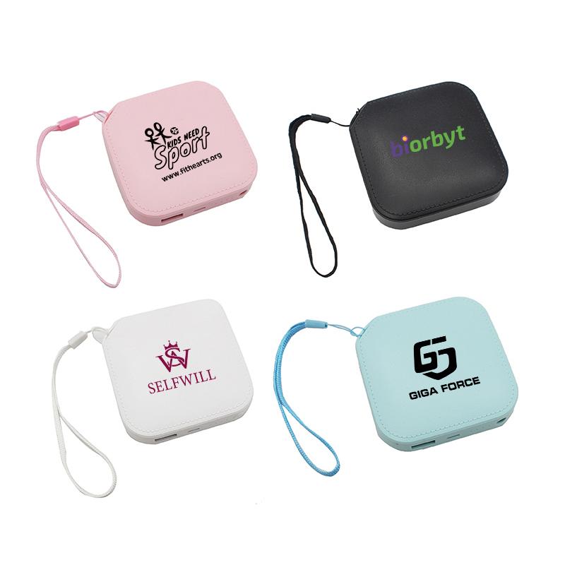 Square Portable Power Bank One Dollar Only