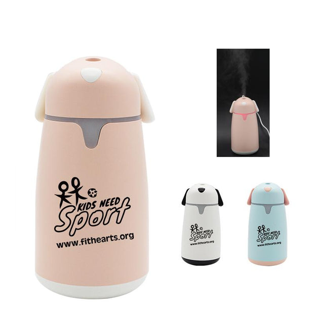 Dog-Shaped Humidifier with Colour-Changing Night Light One Dollar Only
