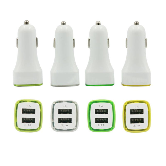 USB Charger For Cars With Square Head And Light One Dollar Only