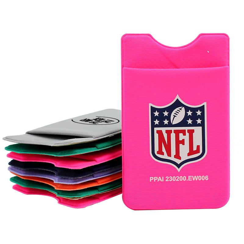Colourful Card Holder With Sticker For Mobile Phone – One Dollar Only