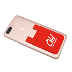 Self-Adhesive Silicon Card Holder One Dollar Only