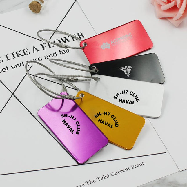 Stainless Steel Luggage Tag One Dollar Only