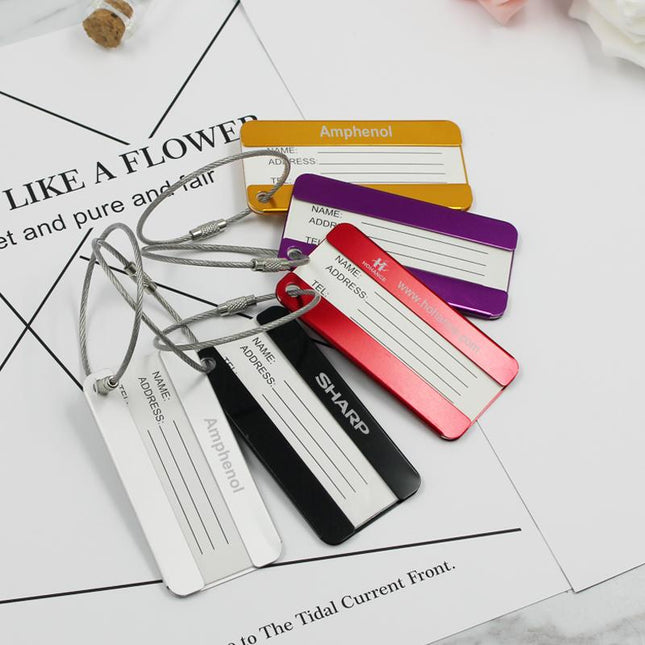 Stainless Steel Luggage Tag One Dollar Only