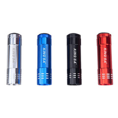 National Day Mini Led Torch Light With Silver Ring Design National Day Gifts One Dollar Only