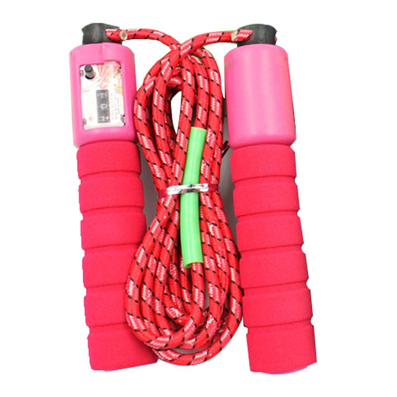 Skipping Rope With Grooved Eva Handles – One Dollar Only