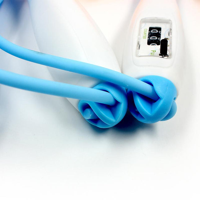 Dual-Coloured Skipping Rope With Jump Counter One Dollar Only