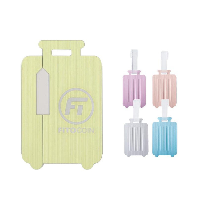 Trolley Suitcase-Shaped Luggage Tag One Dollar Only