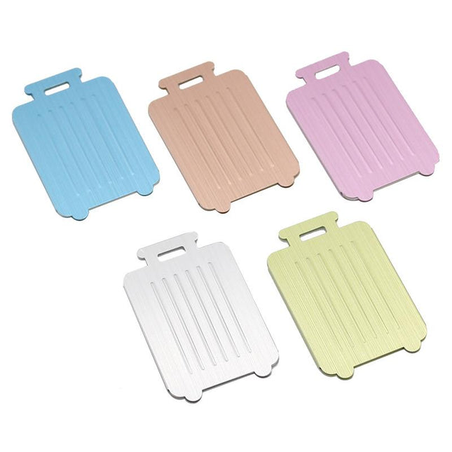 Trolley Suitcase-Shaped Luggage Tag One Dollar Only