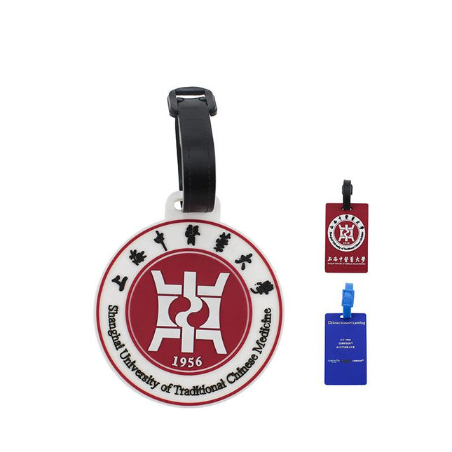 PVC Soft Rubber Luggage Tags IWG FC One Dollar Only