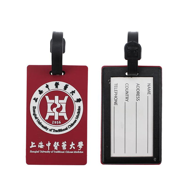 PVC Soft Rubber Luggage Tags IWG FC One Dollar Only