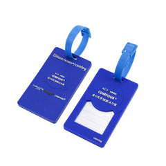 PVC Soft Rubber Luggage Tags IWG FC One Dollar Only