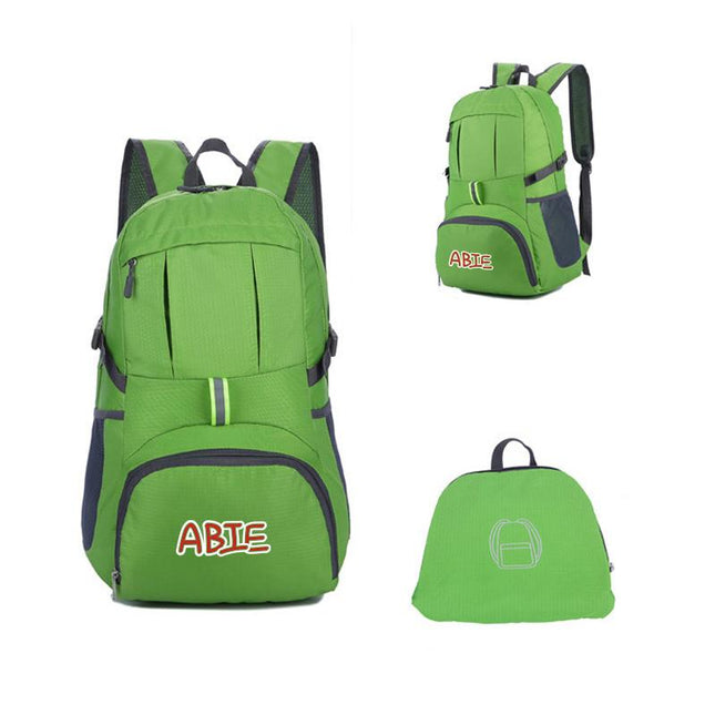 Foldable Waterproof Backpack with Multi-Compartment IWG FC One Dollar Only