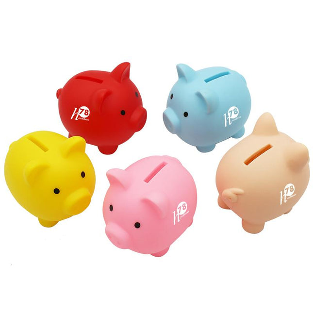 Mini Pig-Shaped Piggy Bank One Dollar Only