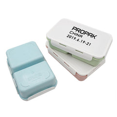 Dual Compartment Snap Lock Lunch Box One Dollar Only