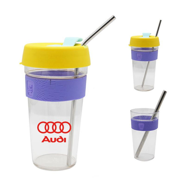 Stainless Steel Straw Set with Bag IWG FC One Dollar Only