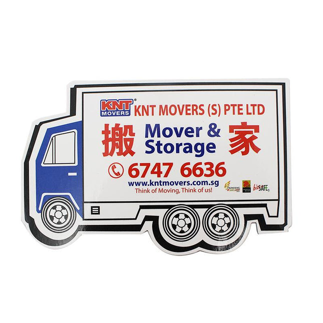 Truck-shaped Refrigerator Stickers IWG FC One Dollar Only