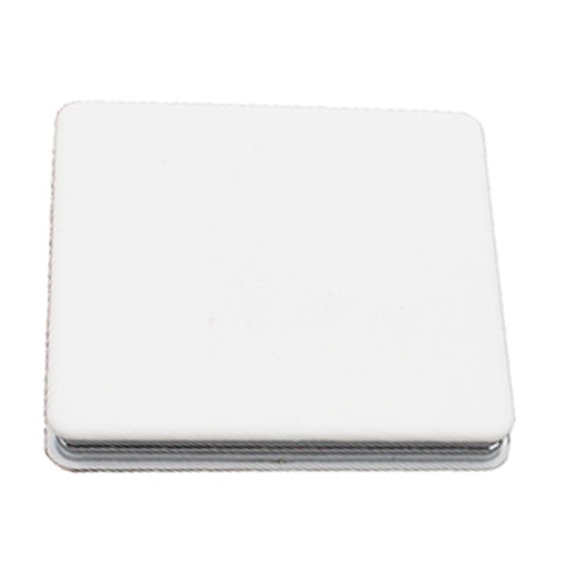 Square Flip Pocket Mirror with White ABS cover One Dollar Only