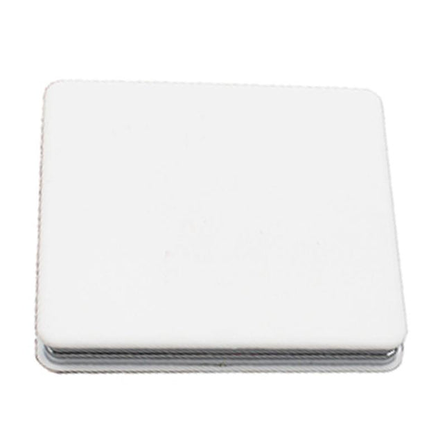 Square Flip Pocket Mirror with White ABS cover One Dollar Only